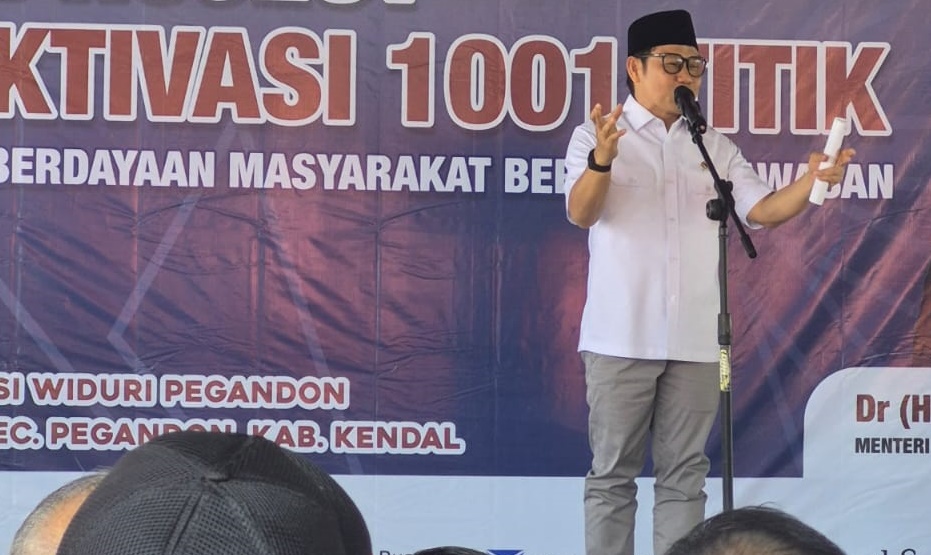 Menko PM Muhaimin Iskandar Aktivasikan Pilot Project 1001 Kawasan Produksi Widuri